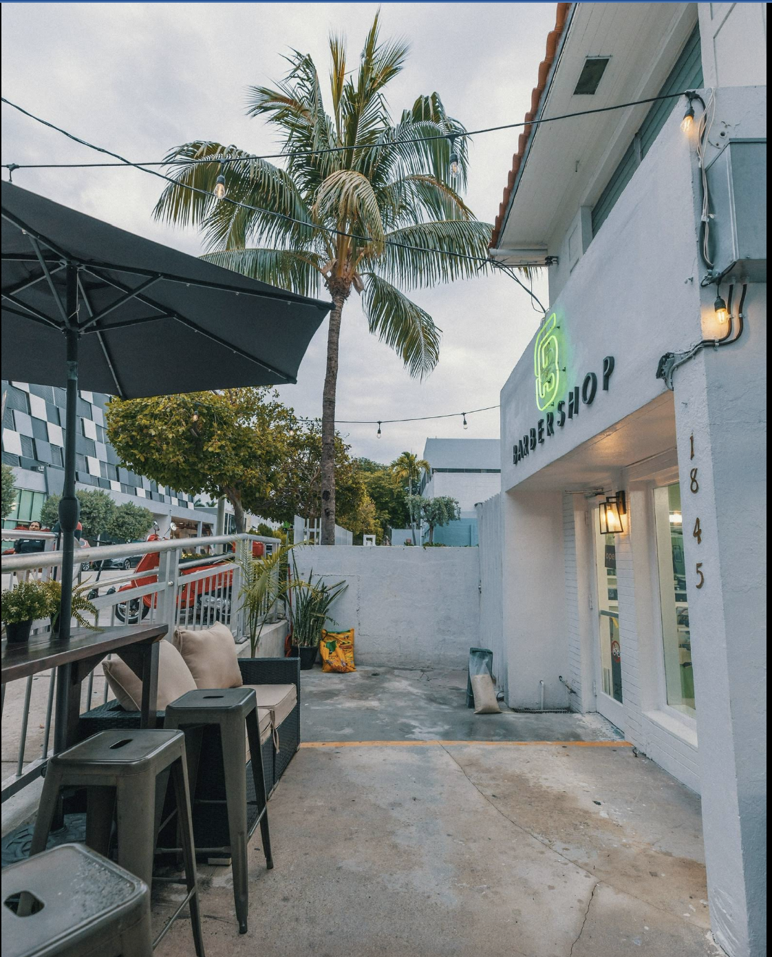 Barbershop background